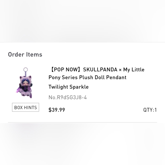 Pop Mart Skullpanda My Little Pony Twilight Sparkle - Picture 2 of 3